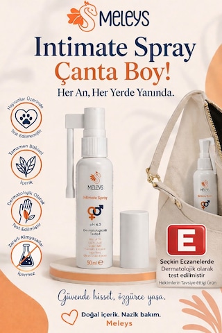 İntim Genital Bölge Temizleme Ve Bakım Spray Unisex