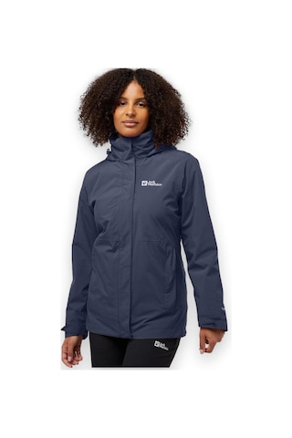 Jack Wolfskin Rotwand 3ın1 Jkt W Kadın Outdoor Mont Graphite