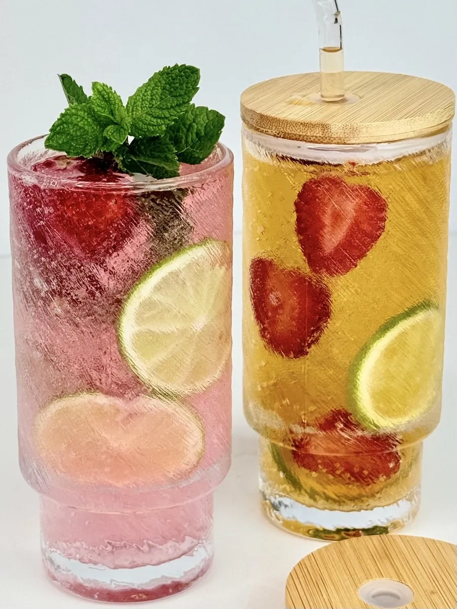 Conflate Pipetli Ve Kapaklı Bardak Seti 2 320 Ml 418735149 Beyaz