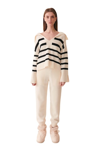 Kazak Uniseks Beyaz Kazak - W22w08d133kz Beyaz