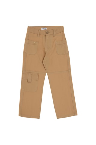 U.S. Polo Assn. Kız Çocuk Camel Kargo Kanvas Pantolon 50300869-VR015