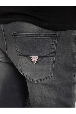 Guess Erkek Christ Skinnt Jean Pantolon - Antrasit 4286896