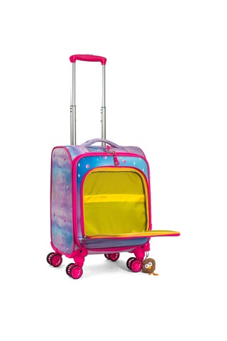Çocuk Karakterli 4 Tekerlekli Valiz, Eğlenceli Seyahat Arkadaşı - Dondurma Dondurma