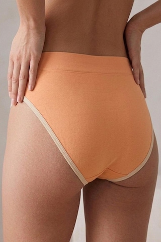 Fit Women Next Baskılı Külot 8011 Turuncu