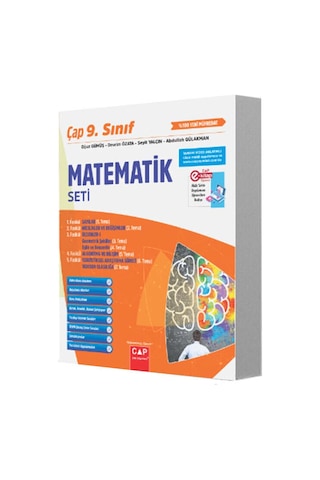 Çap Yayınları 2025 9.sınıf Matematik Seti