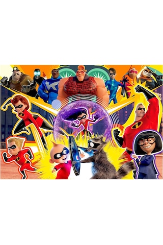 Ks İncredibles 2 Puzzle 200 Parça