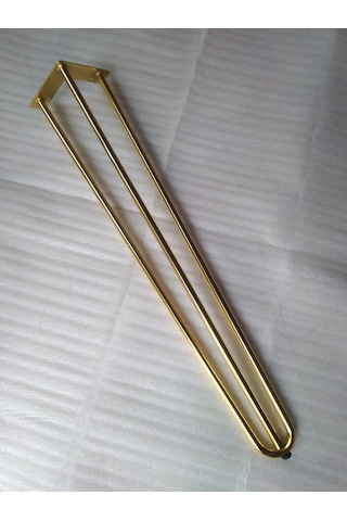 Demontepark Metal Firkete Ayak (Gold renk kaplama)