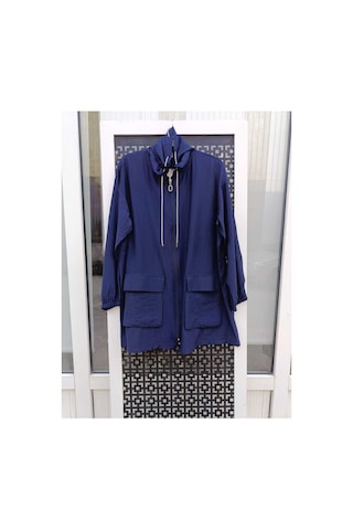Çınar Boutique Yazlık Tesettür Hırka Lacivert Lacivert