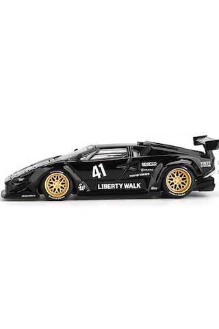 Mini Gt 1/64 Lamborghini Countach Lb-works Black - Blister Paket Mgt01081-bl Siyah