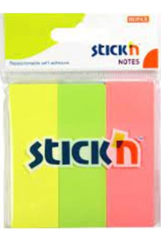 Gıpta Stıckn 76X25 Neon 3 Renk Kağıt Ayraç 50 Yp