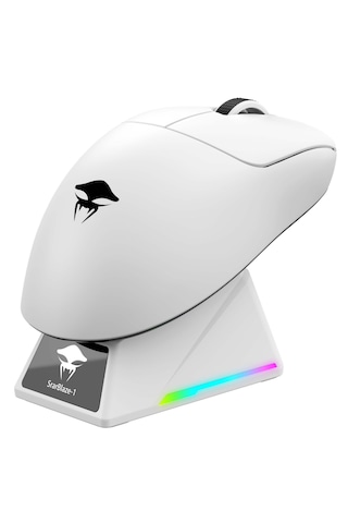 Havit Kraken Starblaze-1 Rgb Kablosuz Gaming Mouse 26000 Dpı, Paw3395, Ekranlı Stant - Beyaz Starblaze-1