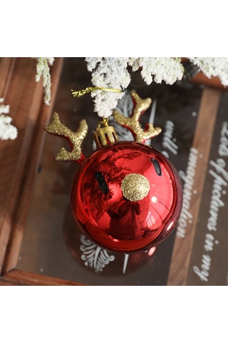 Noel Süsleri, Geyik Desenleri, Asılı Süsler, Noel Ağacı Süslemeleri İçin Parti Malzemeleri