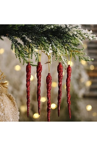 Noel Ağacı Süsleri, Buz Sarkıtları, Düğün, Şükran Günü Ve Parti İçin Noel Süsleri