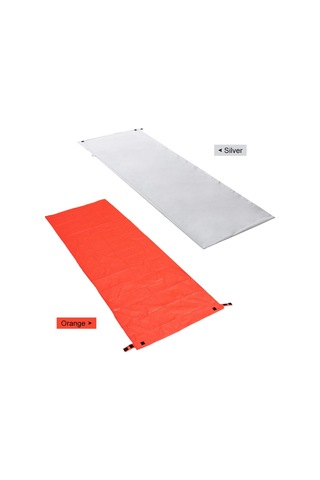 Tomshoo Taşınabilir Sıcak Tek Kullanımlık Yansıtıcı Uyku Tulumu Turuncu