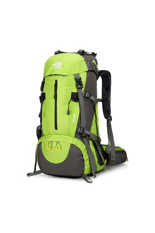 Vanaheımr-50l Yürüyüş Sırt Çantası Su Geçirmez Kamp Sırt Çantası,yeşil Yeşil