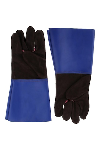 Homyl Sığır Derisi Uzun Kaynak Koruyucu Eldivenler El