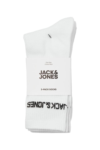 Jack & Jones 12260083 Jacmelvin Tennis Sock 3 Pack Noos Beyaz 001