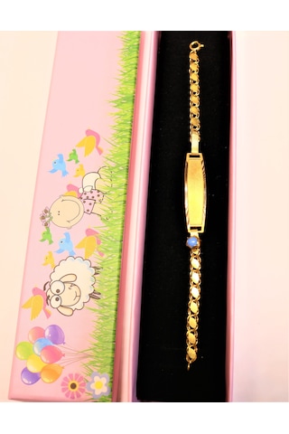 Altın Bebek Künyesi Guler10001371 Sarı Altın