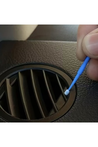 Büro Ev Ofis Arabası Bakımı İçin 100adet Mini Tek Kullanım Oto Detay Rötüş Fırçası