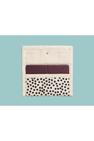 Puantiyeli Kitap/tablet Kılıfı Bej - Siyah