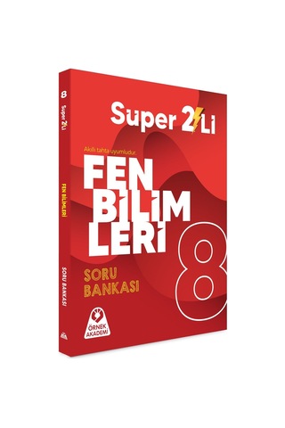 8. Sınıf Süper İkili Fen Bilimleri Seti Örnek Akademi
