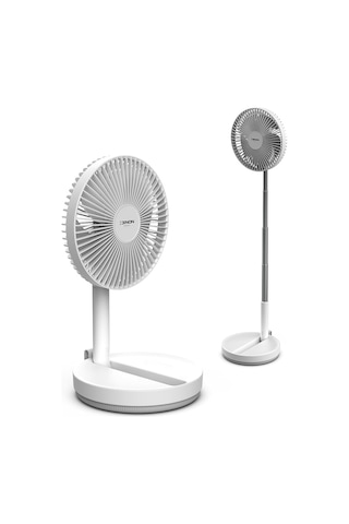 Taşınabilir Şarjlı Vantilatör 24 Saat Kullanım 3 Kademeli 180° Sessiz Ayaklı Katlanabilir Fan X6103