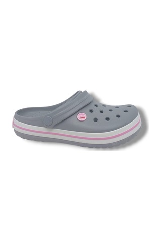 Zerhan Cflex 145 Buz Gri - Beyaz - Pembe Sabo Terlik Sandalet Gri