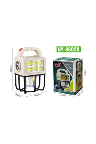 Pasajdanal Usb Çıkış Ultra Güçlü Ledli Şarjlı Fener Işıldak Karışık Çok Renkli