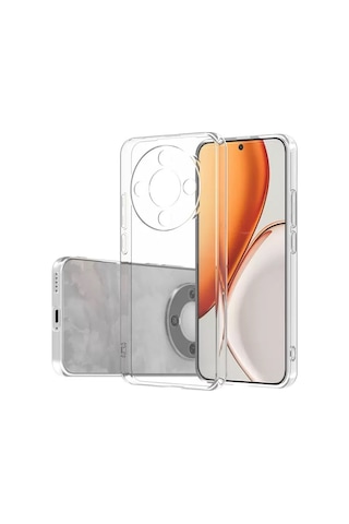 Honor Magic 8 Lite 5g Kılıf İnce Ve Esnek Şeffaf Süper Silikon