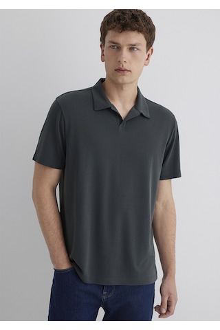 Mavi - Yeşil Polo Tişört 0613008-85370 Yeşil