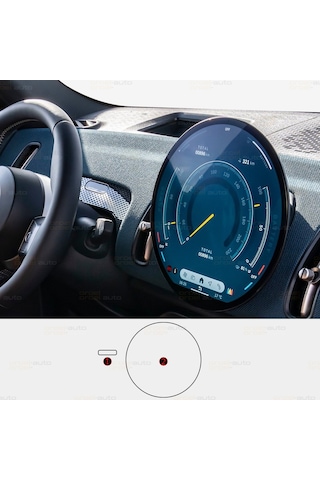 Mini Countryman Uyumlu Multimedya Ve Yüz okuma Sensörü 9H Nano Koruyucu 2li Set 2024-2026