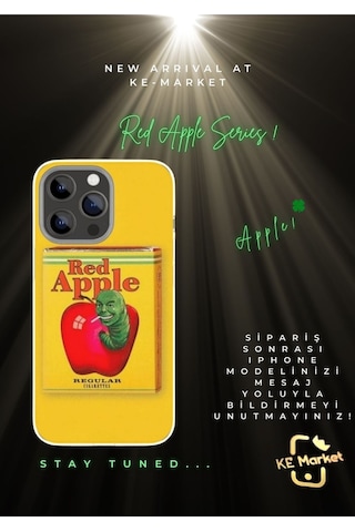 Red Series Apple Uyumlu iPhone Tüm Modellere Kılıf 678x111213141516 Plus