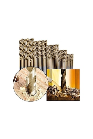 Yihemaoyi Hss Çelik Matkap Uçları Seti 1.5mm - 10mm 99 Adet