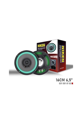 Niken Araç Hoparlörü Kolon 16cm 6,5inc 180watt Niken 2adet