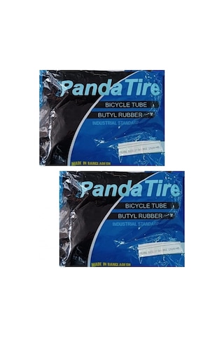 Plus Panda 27.5 Jant 27.5x1.95 - 27.5x2.125 Bisiklet İç Lastiği Av 48 Mm Motor Sibop X 2 Adet