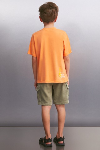 Grimelange BAIRD Erkek Somon T-Shirt