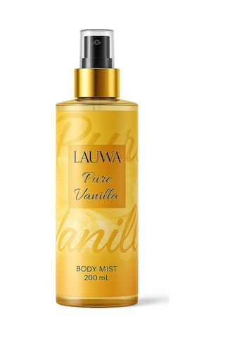 Lauwa Pure Kalıcı Parfüm Etkili Body Mist Vanilyalı Vücut Spreyi 200 ML