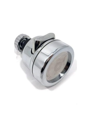 Optana 3 Fonksiyonlu Oynar Başlık Tazyikli Krom Eviye Spiral Batarya Musluk Ucu Çok Renkli