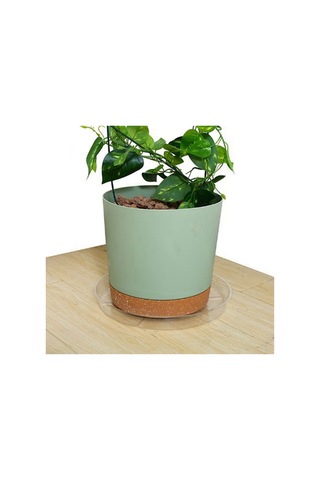 Lemestar 4 Adet 30 Cm Çap Şeffaf Plastik Bitki Tablası - Su Ve Toprak Sızıntısını Toplar, Dış Ve İç Kullanım Uygun, Uv Dayanıklı, Zeminleri Korur