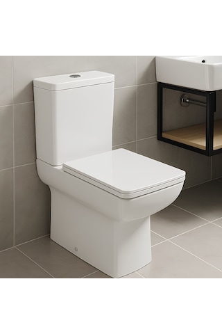 Newarc Power Duvara Sıfır Klozet Takımı