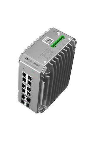 Ruijie Reyee RG-NIS3100-8GT4SFP-HP 8 Port Poe 4xSfp Gigabit Yönetilebilir Endüstriyel PoE Switch