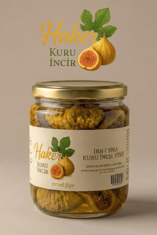İbn-i Sina Kuru İncir Kürü - Saf Zeytinyağlı Doğal İncir Kürü - 500 Gr - Geleneksel