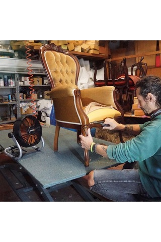 Worx WX095 20Volt 2.0Ah Li-ion 242 MM Profesyonel Hibrit Şantiye Fanı/Vantilatör