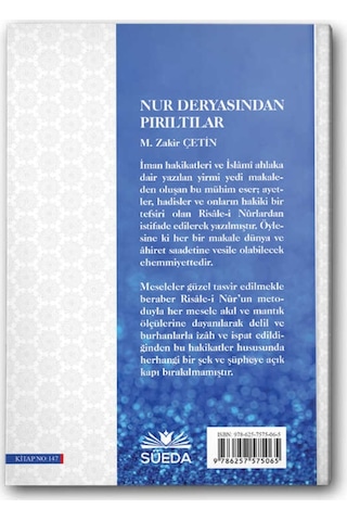 Nur Deryasından Pırıltılar - Muhammed Zakir Çetin - Süeda Yayınları