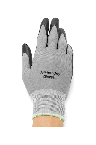 Sones Rahat Kaymaz Aşınmaya Dayanıklı Nitril Kauçuk Elektrikçi Çalışma Eldiveni, Beden: Xl