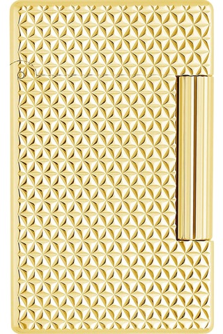 S.t. Dupont Initial Diamond Head Altın Rengi Çakmak 20821 Altın