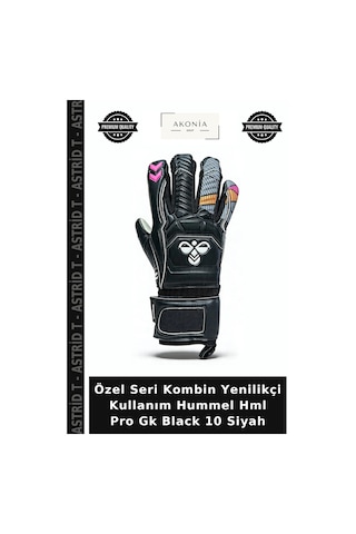 Astrid T Özel Seri Kombin Yenilikçi Kullanım Hummel Hml Pro Gk Black 10 Siyah Standart