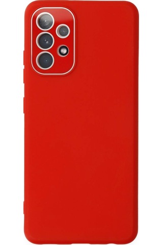 FitCase Samsung Uyumlu Galaxy A53 5G Glass Kamera Korumalı Lansman Silikon Kapak