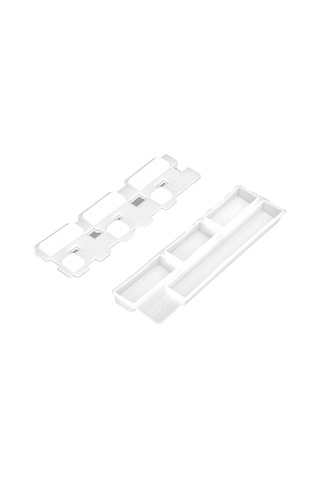 Silikon Klavye Tuş Takımı Kalıpları Kendin Yap Yüksek Şeffaflıkta Yeniden Kullanılabilir Parlak Yüzeyli Mekanik Klavye Reçine Kalıpları