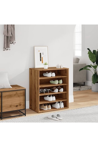 Orvin Ayakkabılık - Çok Amaçlı Dolap - Kiler Dolabı - Atlantikçam - 60 Cm Atlantik Çam